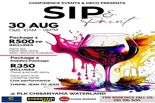 Confidence Sip & Paint